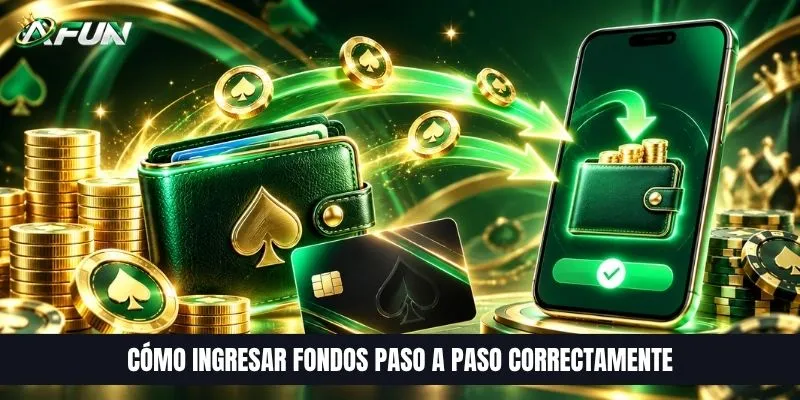 Cómo ingresar fondos paso a paso correctamente