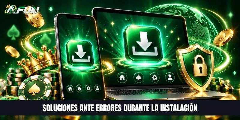 Soluciones ante errores durante la instalación