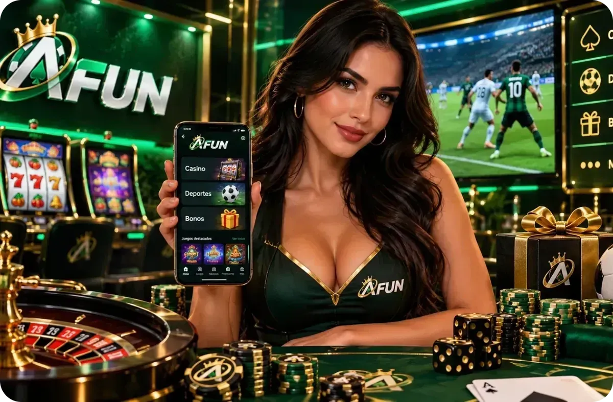 AFUN Casino en vivo y app oficial