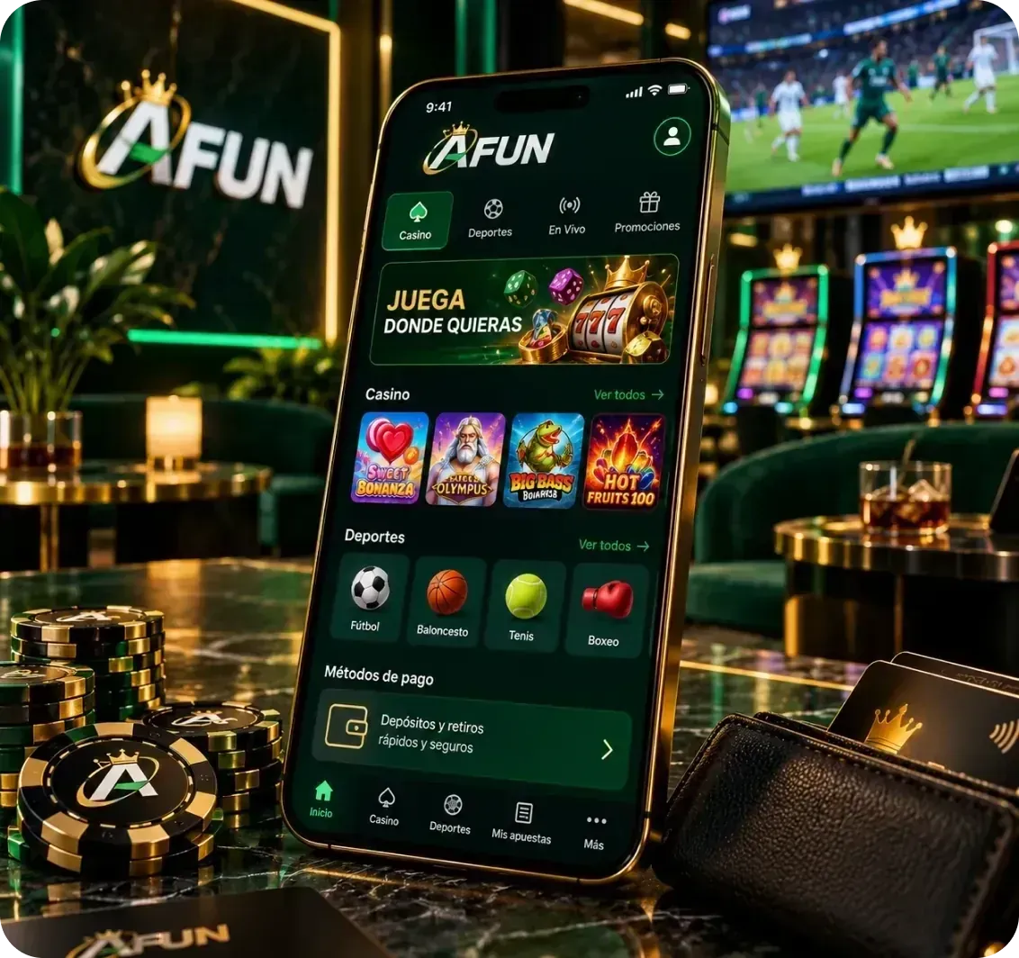 AFUN versión móvil y aplicación