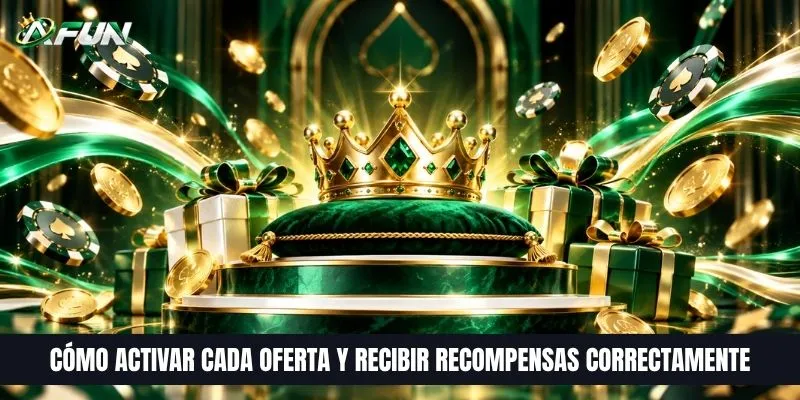 Cómo activar cada oferta y recibir recompensas correctamente